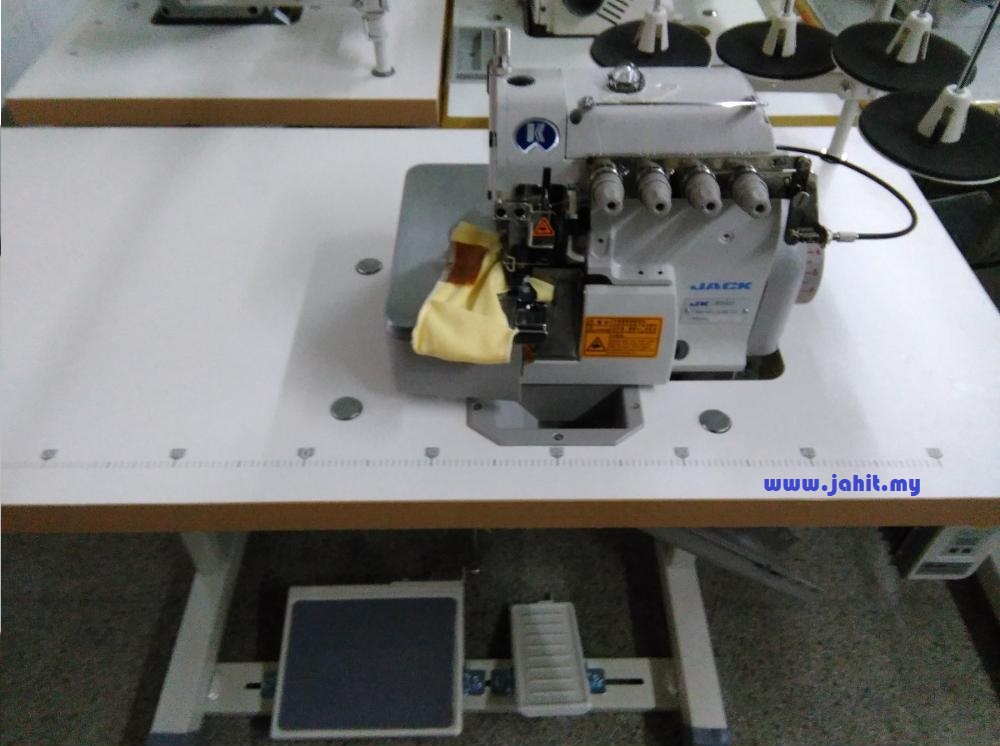 Mesin jahit tepi industri jack industrial overlock sewing machine in kl selangor malaysia