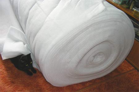 Fiber comforter batting bergam loose fiber kekabu Melaka
