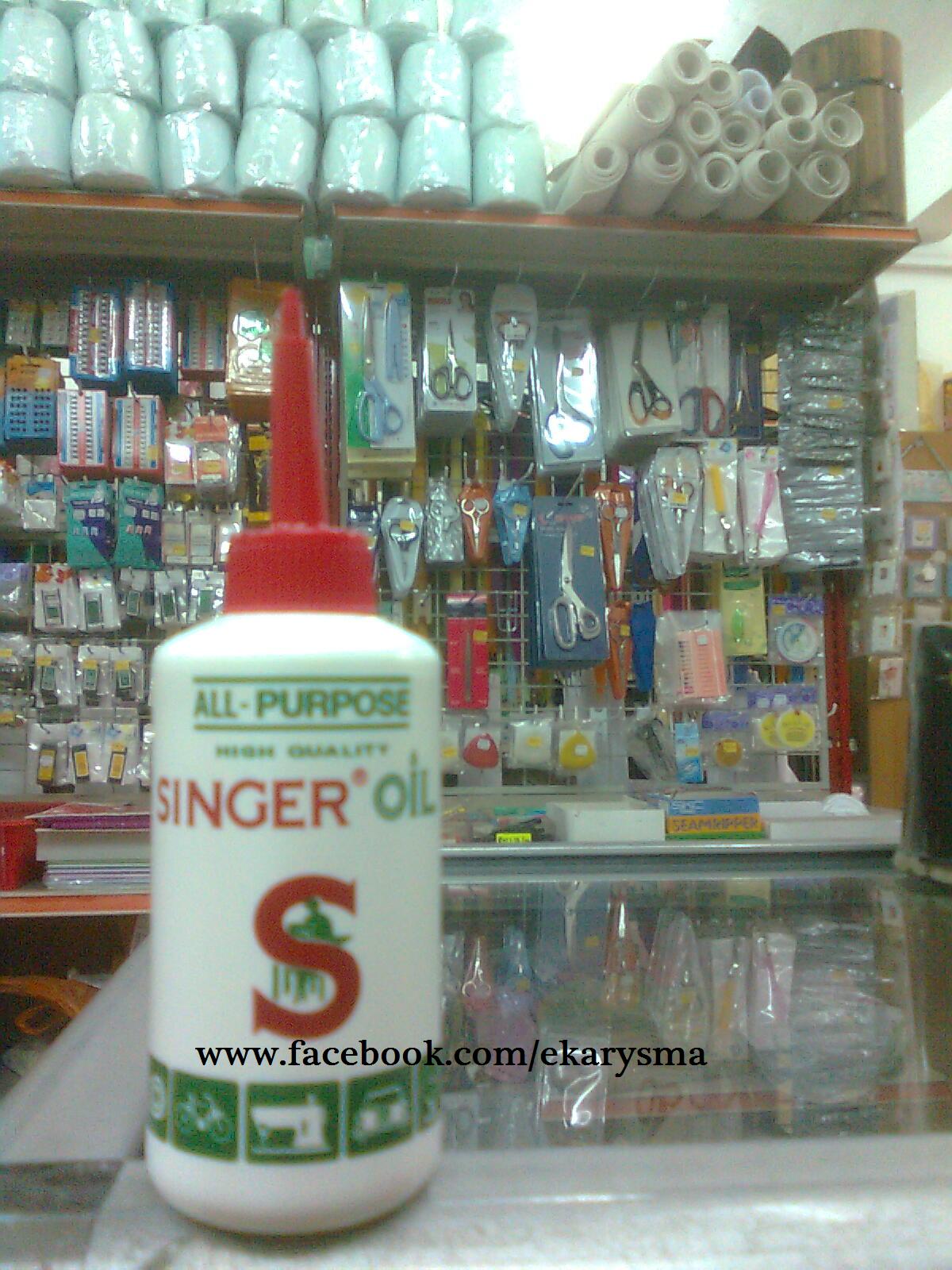 minyak mesin machine oil sewing material alat jahitan di negeri melaka