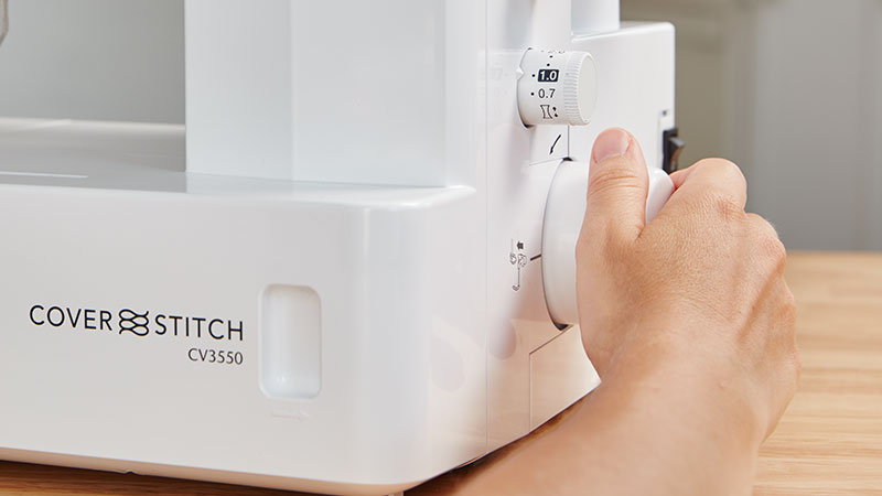 Brother cv3550 coverstitch sewing machine