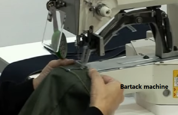 bartacking industrial sewing machine