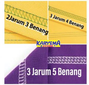 jenis jahit tepi interlock 3 benang 4 benang 5 benang