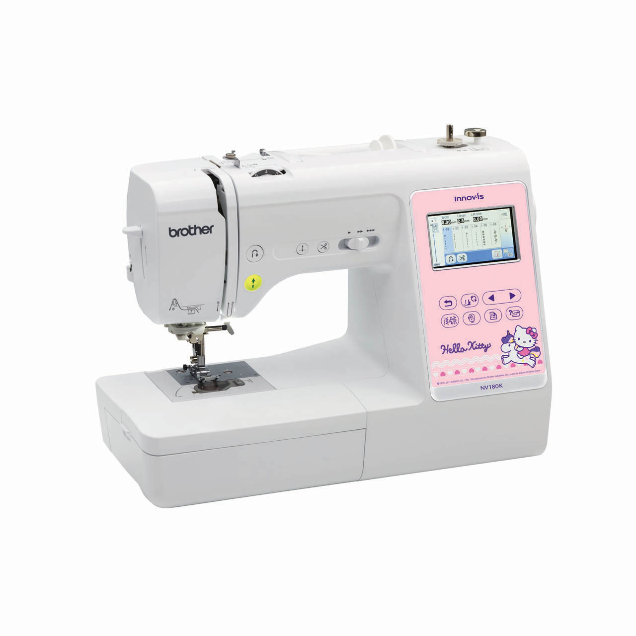  Mesin  Jahit  Sulam Brother  NV180K Embroidery Sewing Machine 